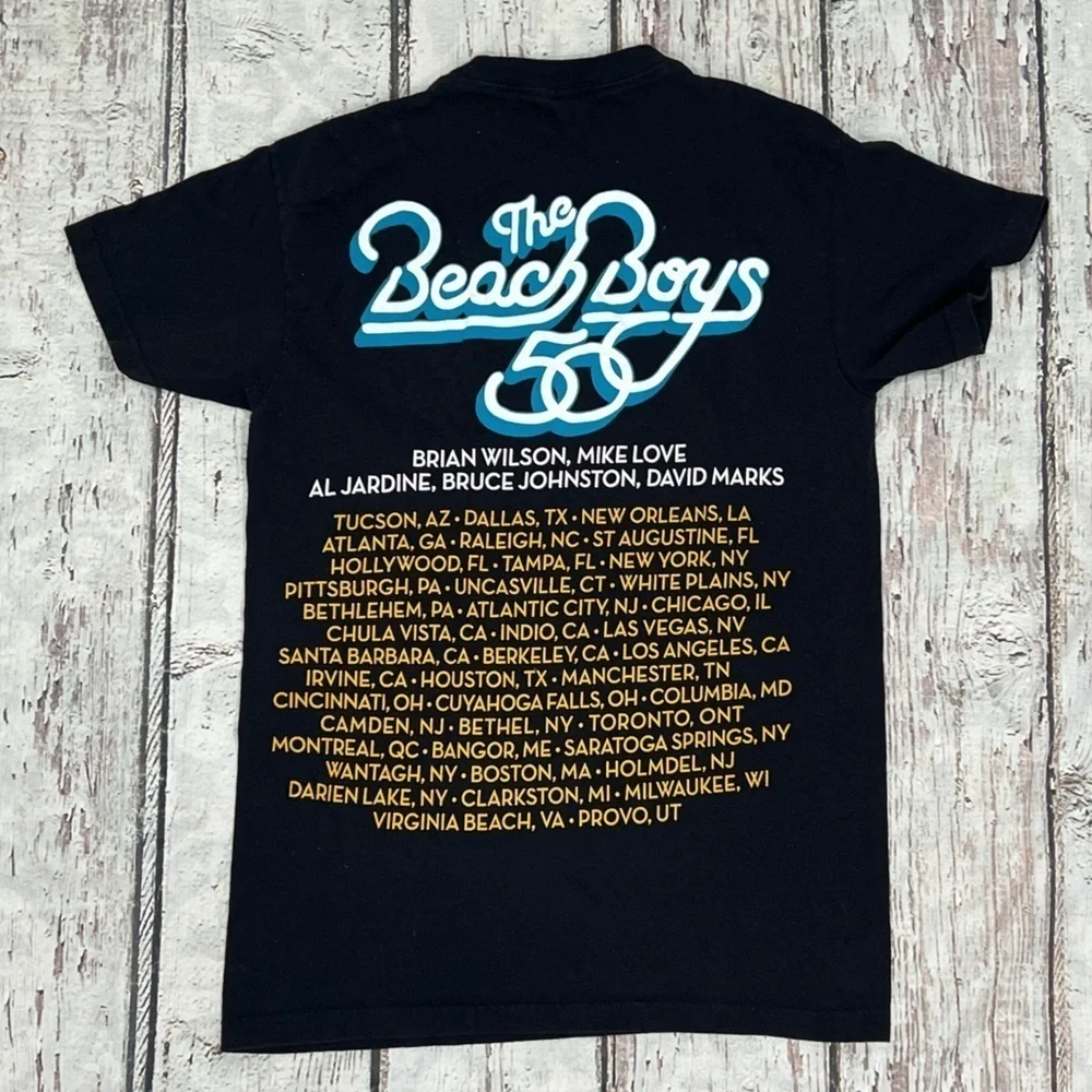 The Beach Boys Rock n' Roll 50th Anniversary Music Concert Tour Tshirt